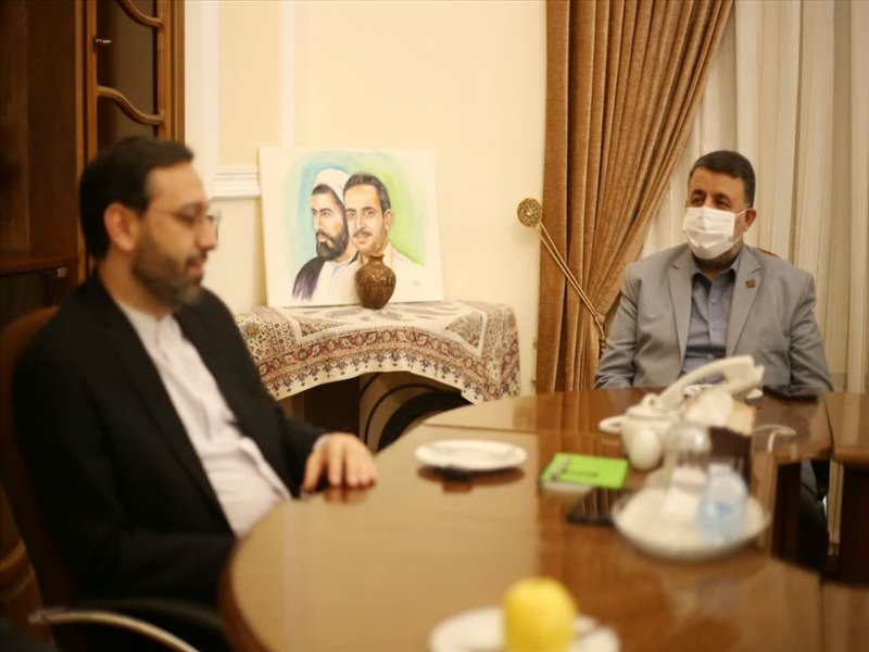 دیدار معاون وزیر بهداشت با استاندار آذربایجان شرقی