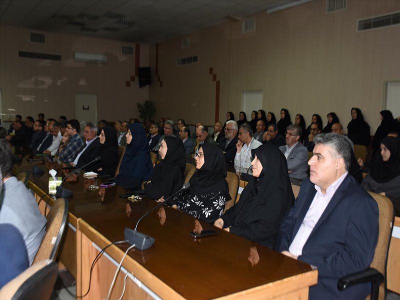 معارفه مدیر امور پشتیبانی و رفاهی دانشگاه